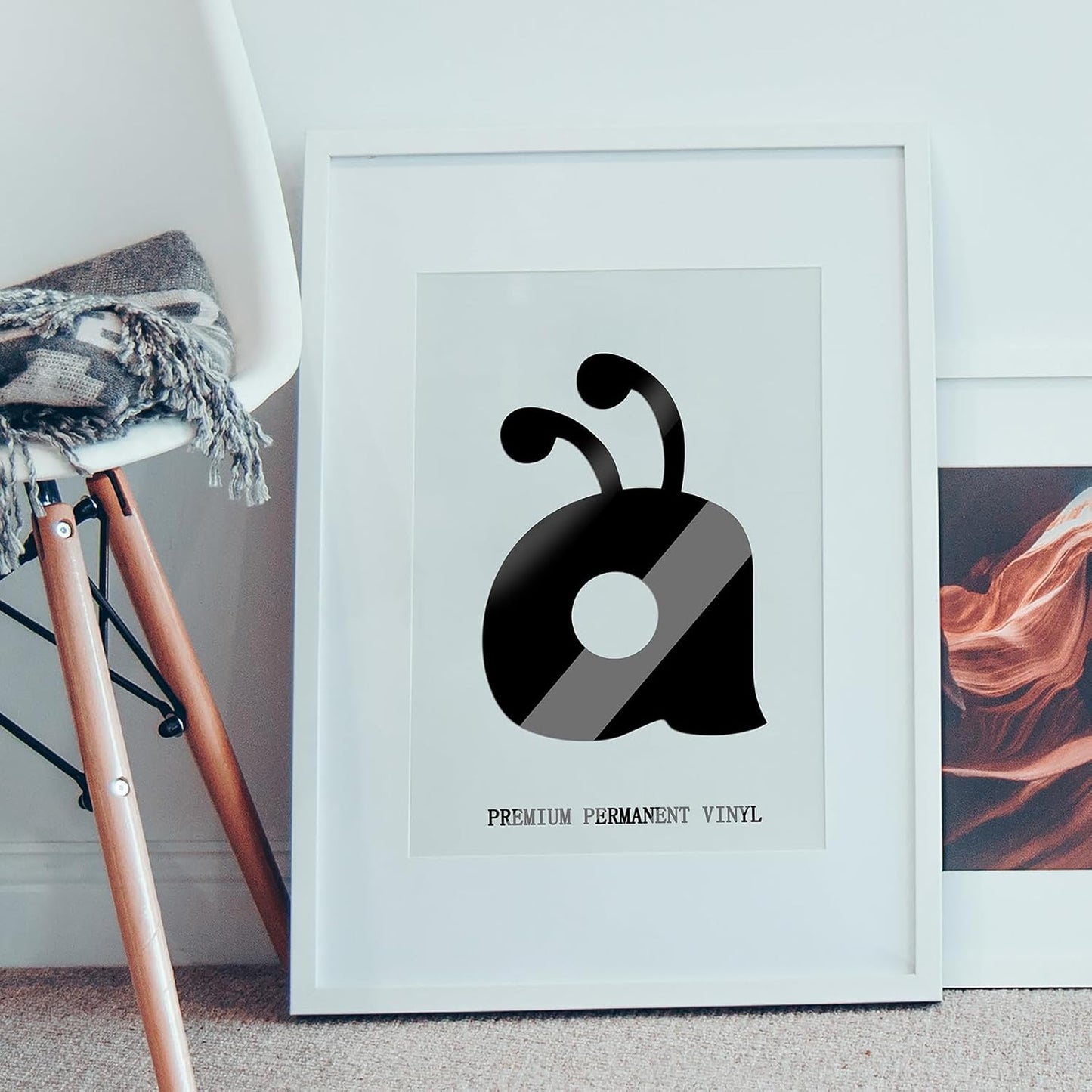 Ant Smart Adhesive Permanent Vinyl Compatible with Cricut Explore and Maker Series Without Cutting Mats, Create DIY Projects, Decals, Stickers & More (Black, 13inch x 50ft)