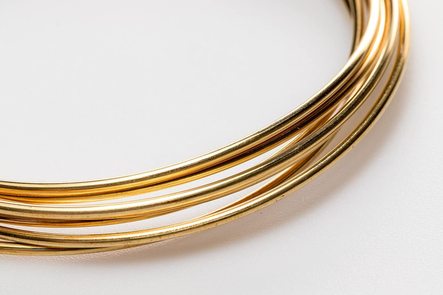 14 Gauge, Jeweler's Brass Wire, Red Brass, Round, Dead Soft, CDA #230 Alloy Jewelry Grade Made in USA - 5FT by CRAFT WIRE