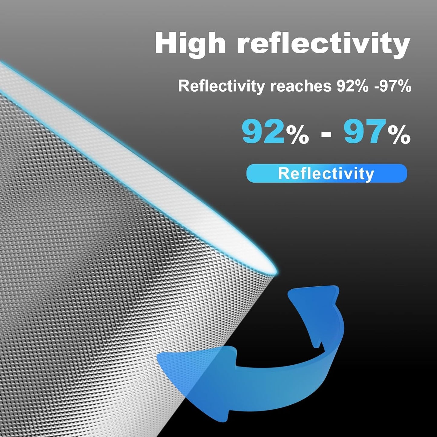 Mylar Film Roll 4FT x 120FT,6 Mil Silver Diamond Film Foil Roll,Heavy-Duty Reflective Film for Grow Room,greenhouses,Grow Tent Systems