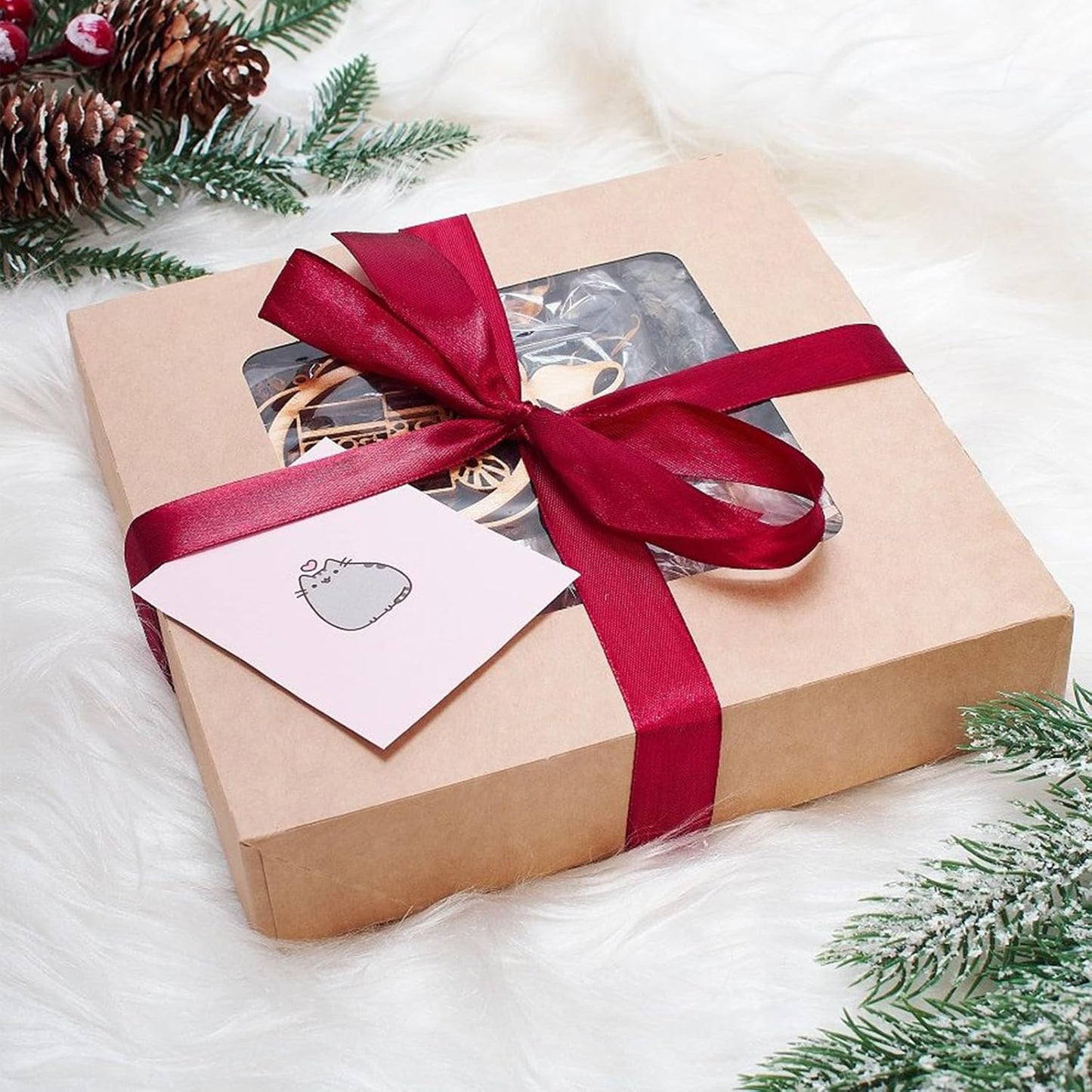 Red Satin Ribbon 1" X 50 Yards Solid Color Double Faced Ribbons Perfect for Crafts Wedding Decor Bow Making Arts Sewing and More