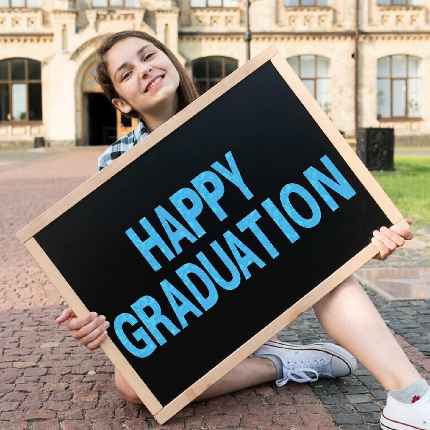 Starboling Letter Stickers,2 inch 8 Sheets Blue Alphabet Sticker,Self Adhesive Vinyl Letter Stickers Mailbox Numbers,for Arts Crafts Outdoor Sign Poster Mailbox Sign Doors Mailboxes Car Truck