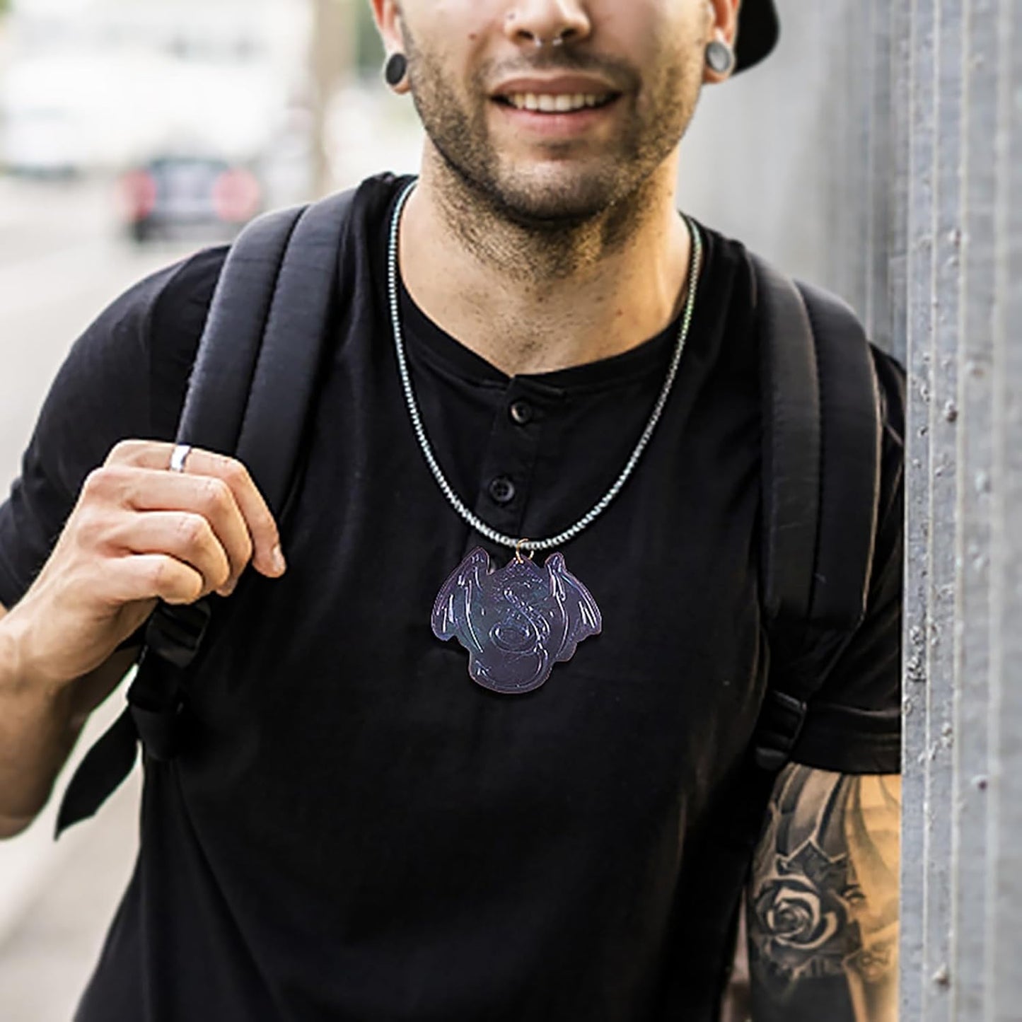 2 Pack Dragon Keychain Resin Mold - 9 Cavities Each - Multiple Style - Pendant - Resin Casting Silicone Molds for Home Decor & Candle Making Wave Spiral Mold