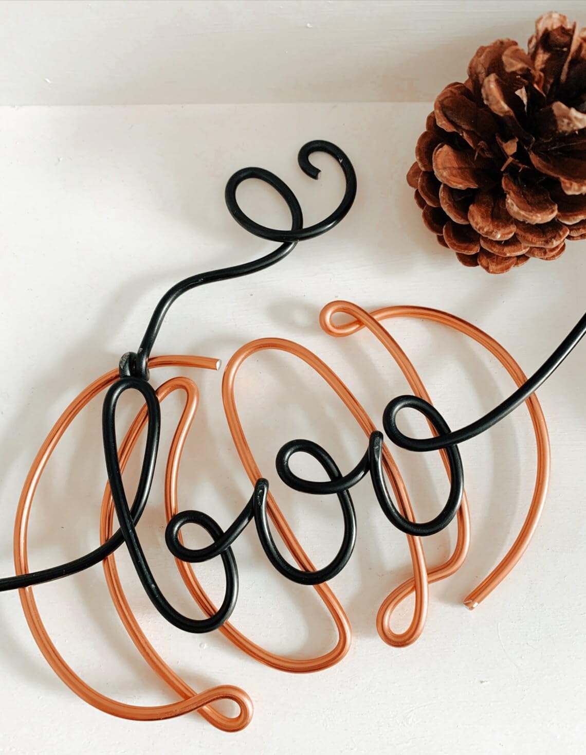 Wire Craft Kit for Adults, Teens Halloween DIY Wire Art Crafts Set for Home Gatherings, Birthday Party Group, Holiday Parties, Women Birthday, Mother's Day Gifts, Handmade Home Decor (Halloween)