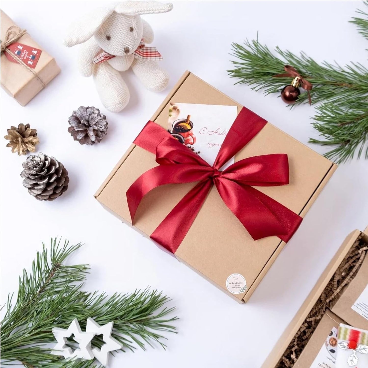 Red Satin Ribbon 3/4" X 50 Yards Solid Color Double Faced Ribbons Perfect for Crafts, Wedding Decor, Bow Making, Arts Sewing and More