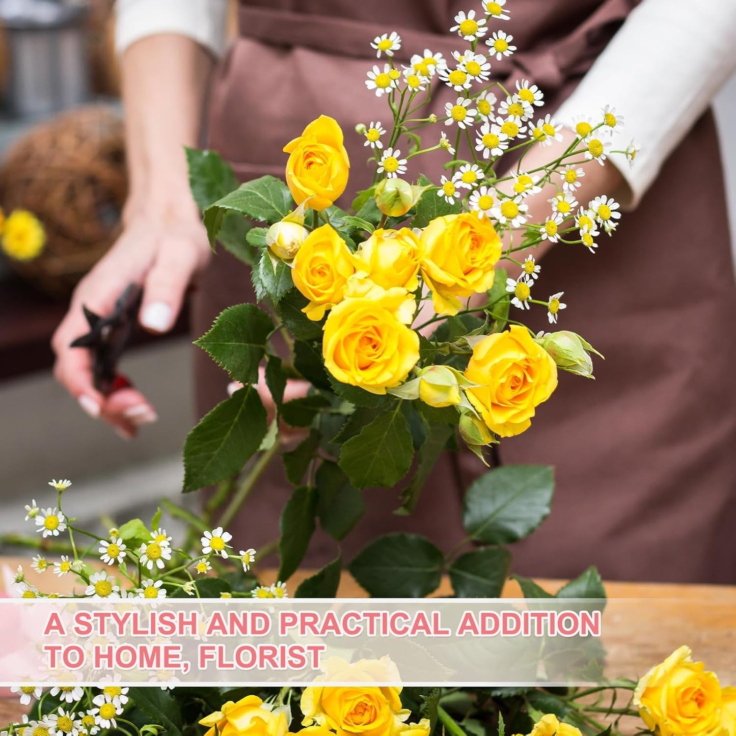 MECCANIXITY 12 Rolls Floral Tapes, 30 Yard x 1/16 in Florist Crepe Flowers Bouquets Tape Adhesive Waterproof for Flower Arranging Wrapping, Deep Green