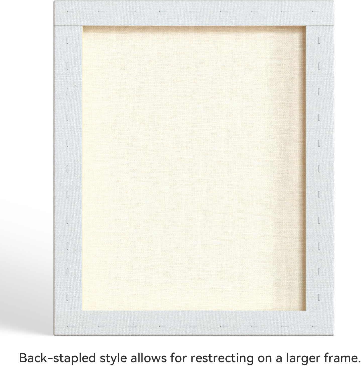 PHOENIX 20x24 Inch 2 Pack Gallery Canvas - 1.5 in Thick Large Canvases for Painting - Deep Edge 100% Cotton 11 Oz. Gesso Primed White Blank Professional Canvas Oil & Acrylic Paints