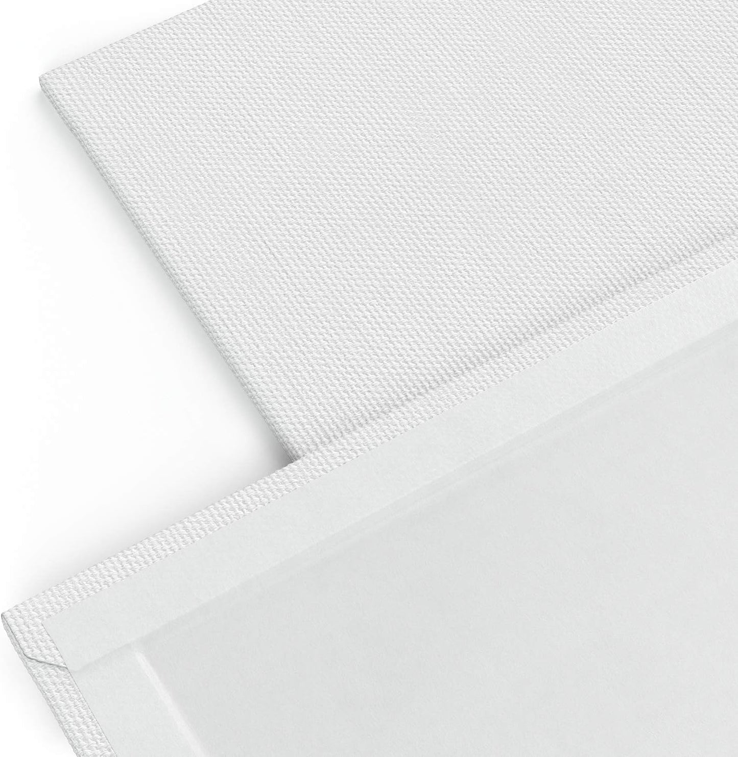 ARTEZA Canvases for Painting, Multipack of 28, 6 x 6, 8 x 8, 10 x 10, 12 x 12 Inches, Square Canvas Panels, 100% Cotton, 12.3 oz Gesso-Primed, Art Supplies for Acrylic Pouring and Oil Painting