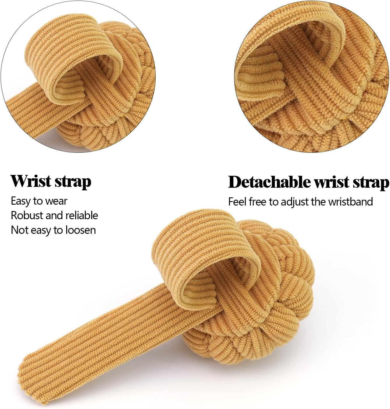 Wrist Pin Cushions, Sewing Needle Cushion kit with 1Pcs Elastic Strap Finger Ring Pincushions, Adjustable Strap Handcraft Needles Holder for Sewing and Quilting (Gold)