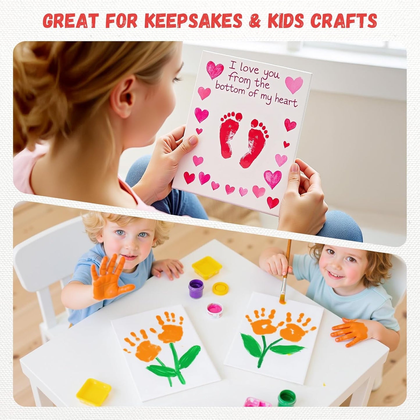 Simetufy 28 Pack Canvas Boards for Painting 5 x 7 inch, Blank Canvas Panels- Gesso Primed Acid-Free 100% Cotton for Acrylics Oil Watercolor Tempera Paints