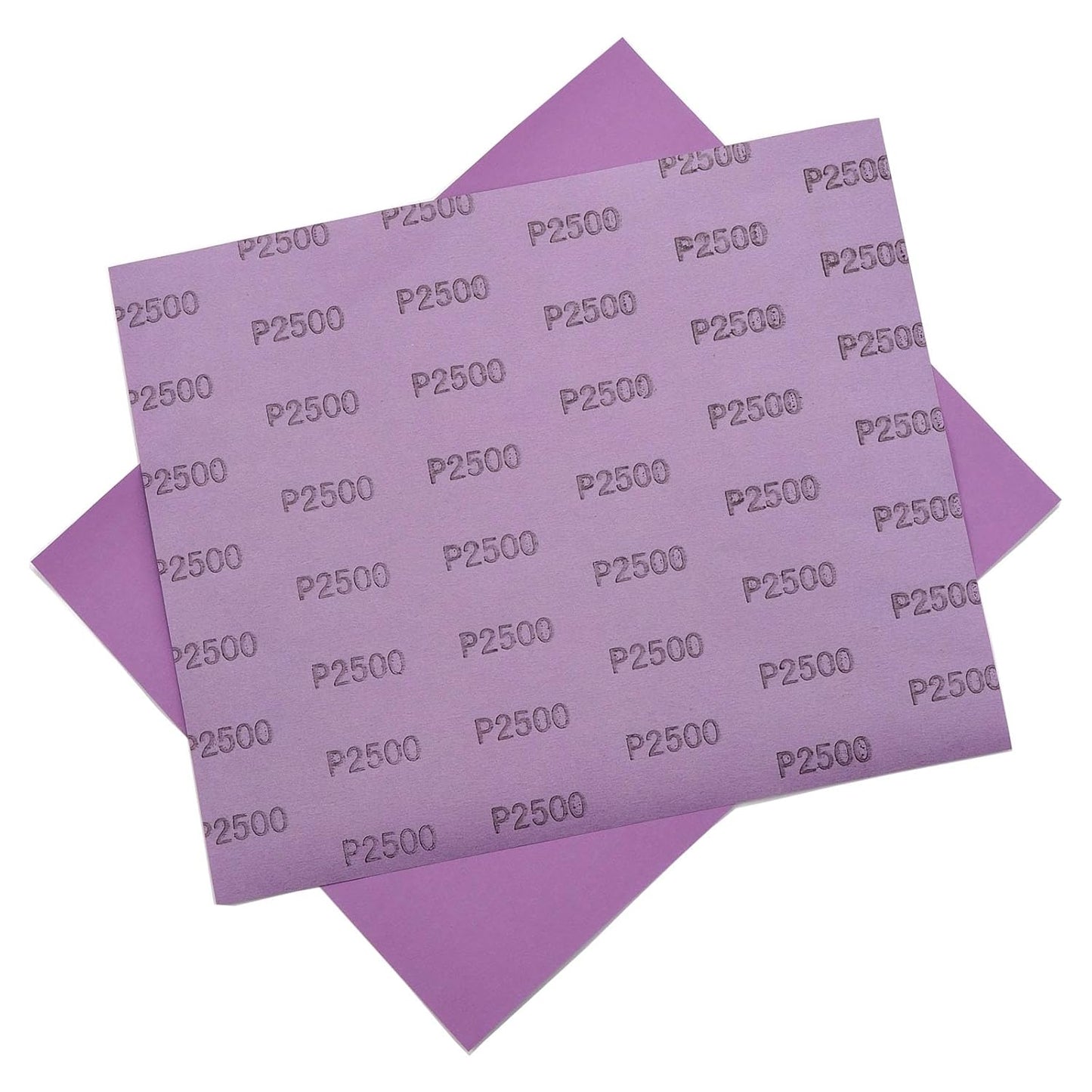 Sandpaper 15Pcs, 2500 Grit Sandpaper, Wet Dry Sandpaper Sheets 9 X 11 Inch, White Fused Alumina Abrasive, Fine Sander Paper for Wood Furniture Finishing, Metal Sanding, Automotive Polishing
