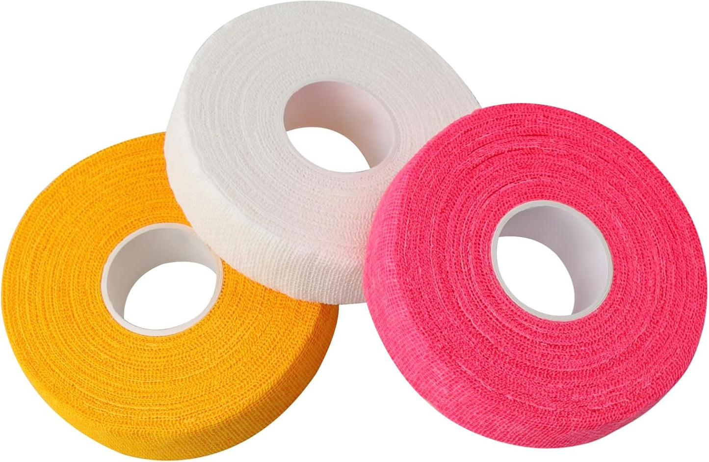 LLMSIX 3pcs Thimbles Type for Hand Sewing, Finger Protectors for Sewing, Soft & Breathable Finger Tape for Moms Wives Hand DIY Sew Gifts