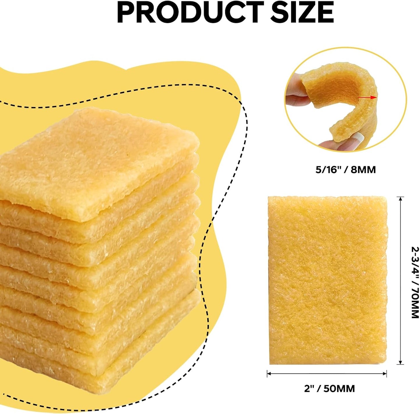 8pcs Natural Rubber Erasers Glue and Residue Eraser, Rubber Cement Pick up Eraser Adhesive Erasers Glue Remover Tool for Paper Plastic Craft