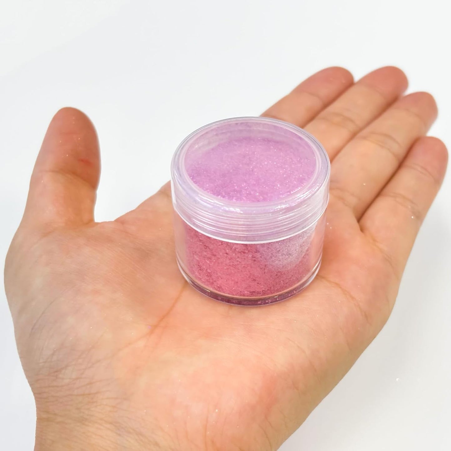 Premium Diamond Mica Powder Pigment- for Epoxy, Resin, Soap, Paint, Woodworking, Acrylic Pouring, Bath Bombs, Fishing Lures - DIY Arts and Crafts Additive (Diamond Rose Red)