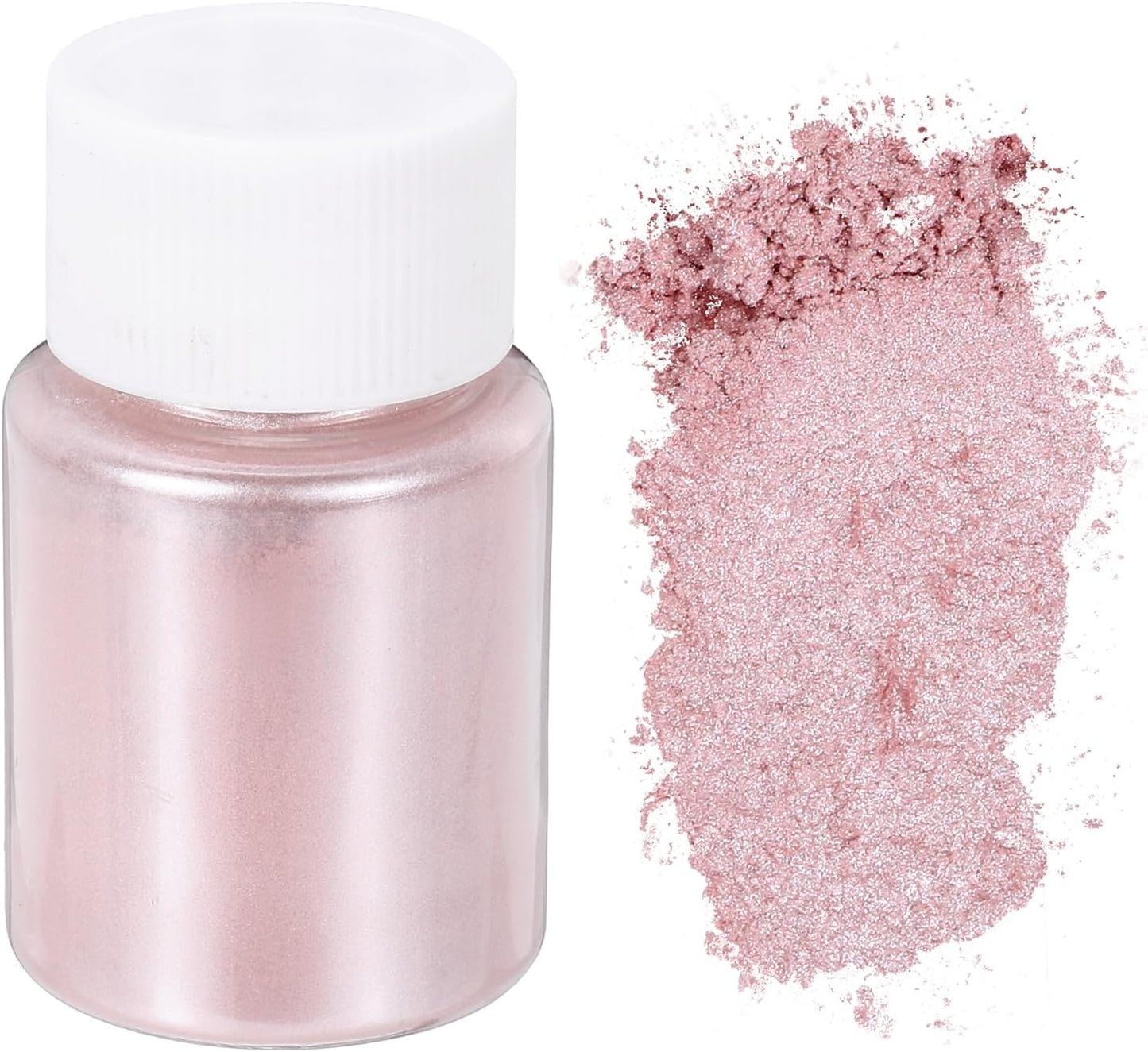 uxcell 10g/0.35oz Cosmetic Grade Mica Powder, 600 Mesh Mica Powder Natural Resin Epoxy Pigment Powders for Casting Resin, Candle Dye, DIY Nail Polish and Lip Gloss, Peach