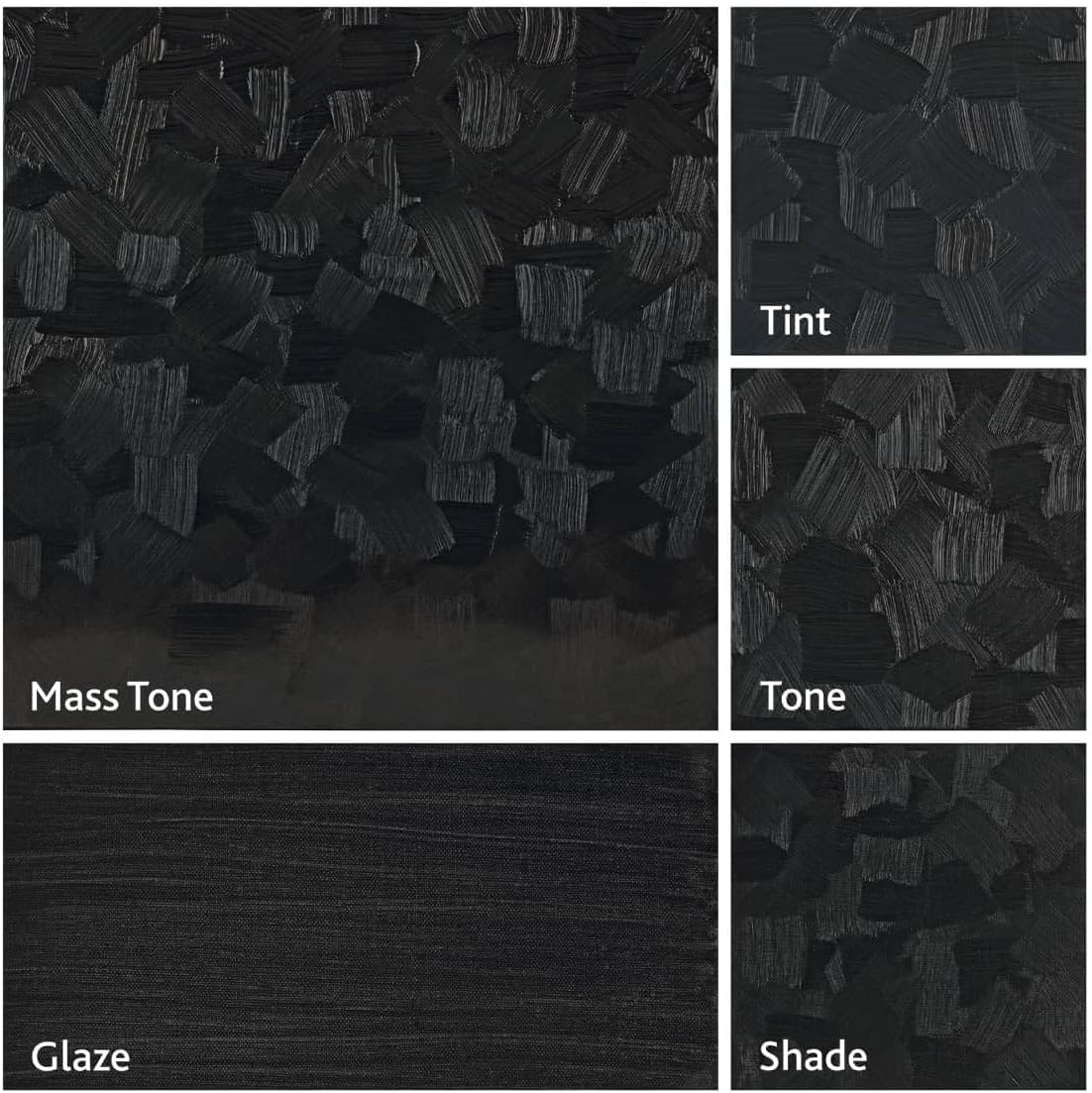 Tusc & Pine Artist Oil Paint - Lamp Black, 150 ml, Non-Yellowing, Rich & Creamy Consistency, Maximum Pigment Load, Small Batch Milled Oil Paints Made in the USA for Professional Artists