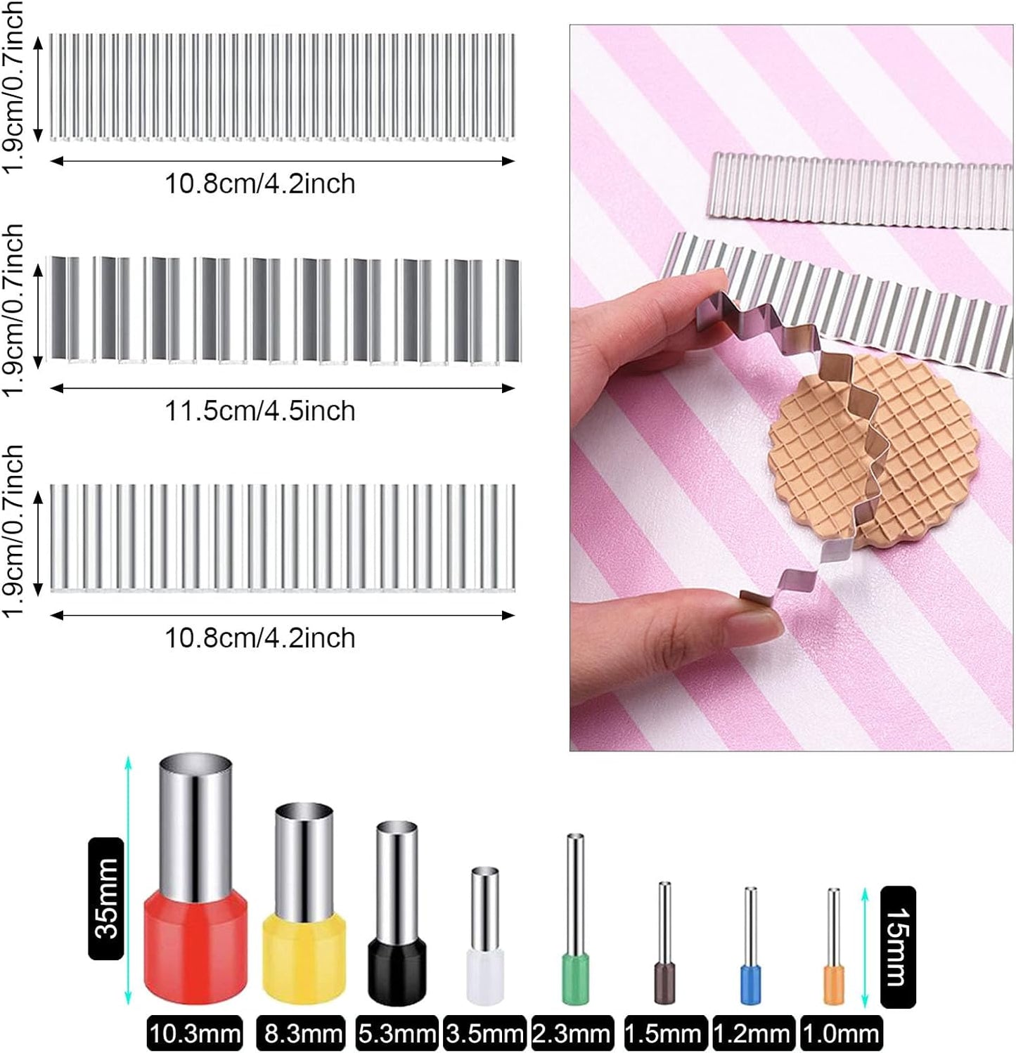 Yayatty Polymer Clay Tools, Acrylic Clay Roller, Acrylic Sheet, Rotary Cutting Mat, Round Polymer Clay Cutters with Clay Slicer Blade for Pottery and Sculpture (47 PCS)