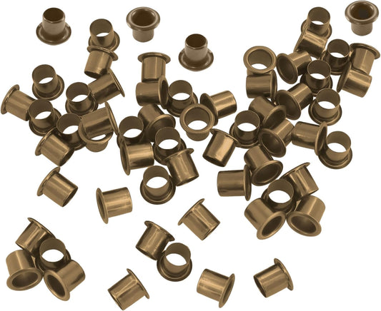 Kydex Rivets Eyelets, 8-8 1/4" Multicolored Grommet Eyelets for Tactical Holster Making, Knife Sheath Crafting, Fasteners for Custom DIY Kydex Projects (Set of 50)