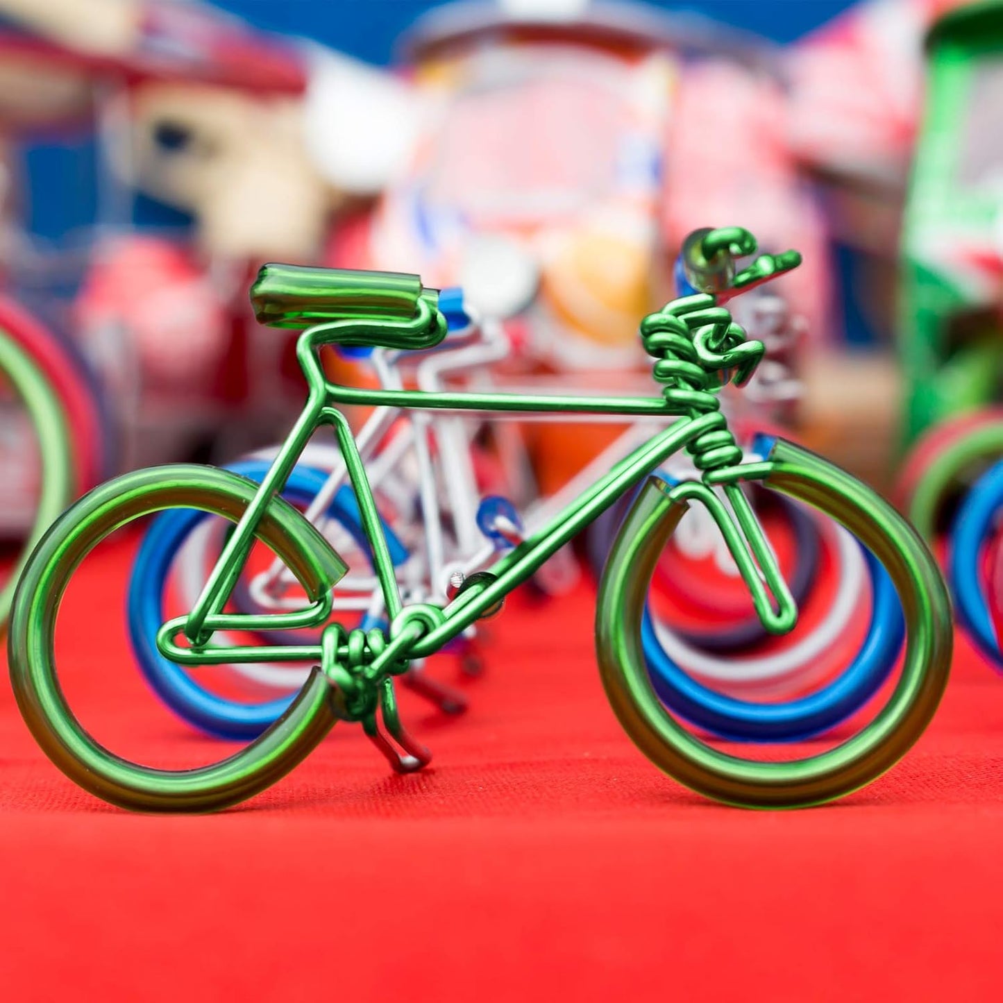 TecUnite Aluminum Craft Wire for Sculpting Armature Bendable Craft Wire for DIY Jewelry Making(Green, 10 M X 2 mm, 1 Roll)