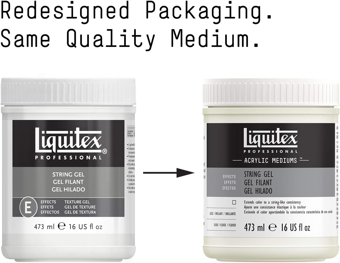 Liquitex Professional Effects Medium, 473ml (16-oz), String Gel