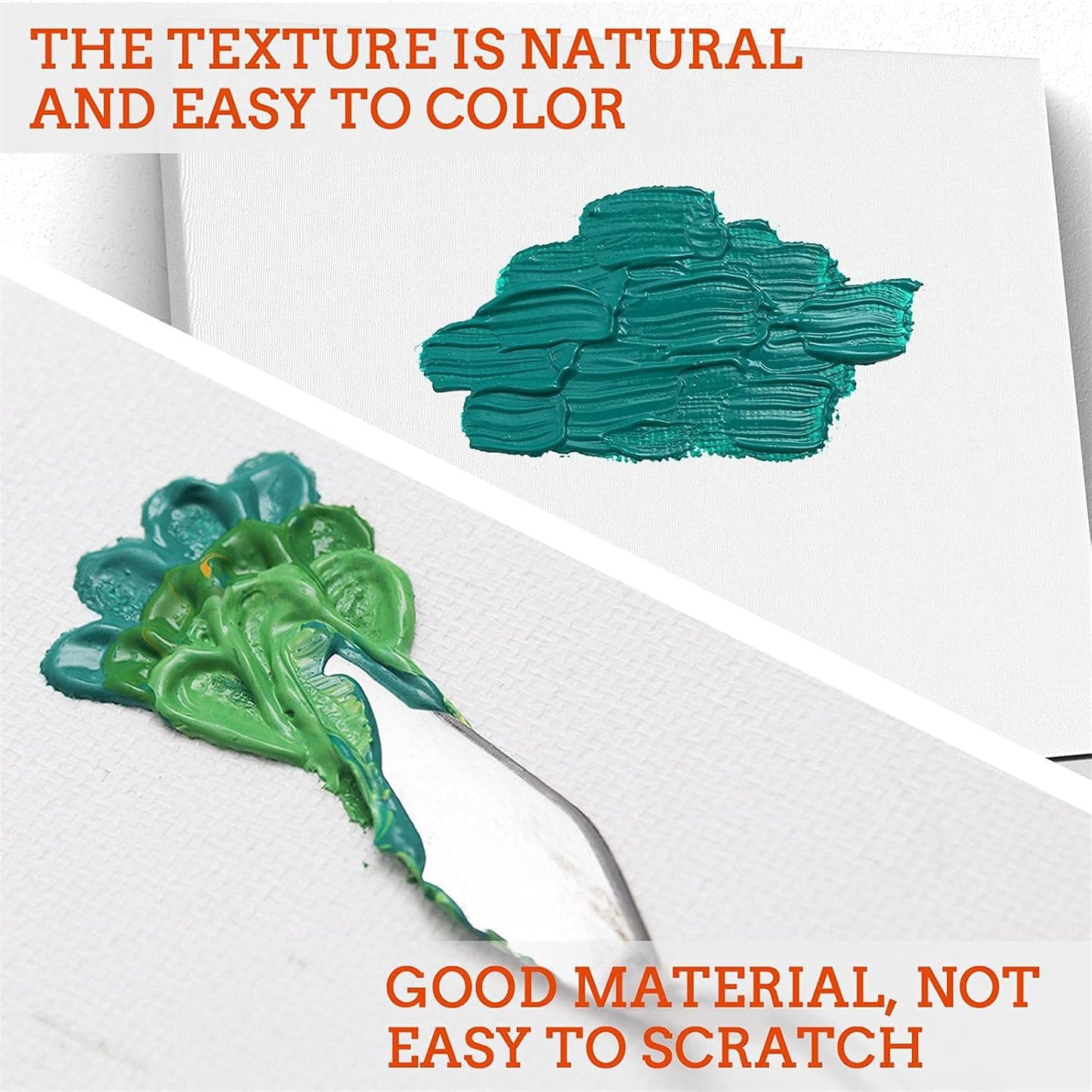 30 Pack Canvases for Painting with 4x4“, 5x7”, 8x10“, 9x12”, 11x14“, 12x16”, Painting Canvas for Oil & Acrylic Paint