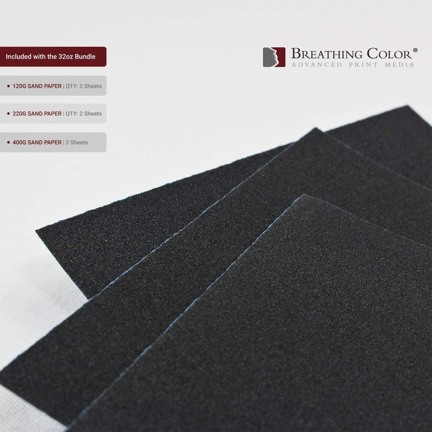 White Gesso Canvas Primer Bundle 32 oz. with Application Brush and Sandpaper. Keep Paint from Absorbing! Whether Acrylics, Oils, Watercolors or Pastels, Make Every Painting Look its Absolute Best