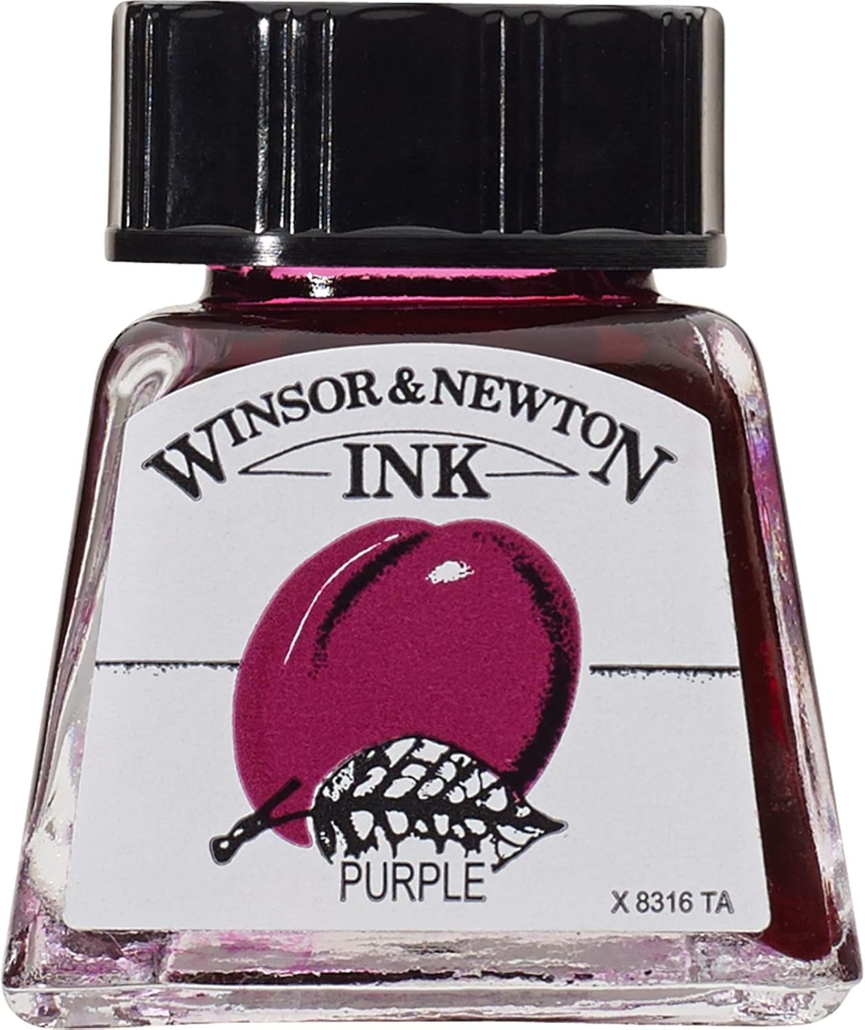 Winsor & Newton Drawing Ink, 14ml Bottle, Purple