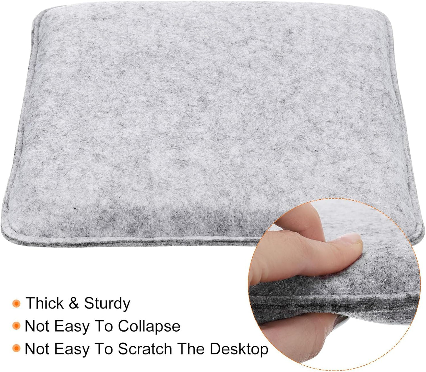 HARFINGTON Needle Felting Pad 11.22"x11.02"x1.38" Wool Needle Felting Mat Sponge Foam Pad Block for Needle Felting Projects