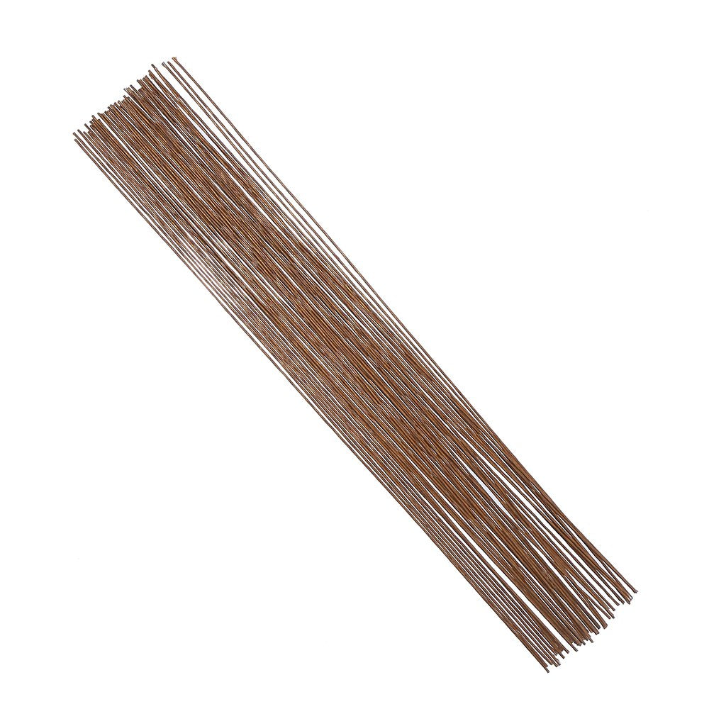 DECORA 18 Gauge Brown Floral Wire for Artificial Flower Making 16 inch,50/Package
