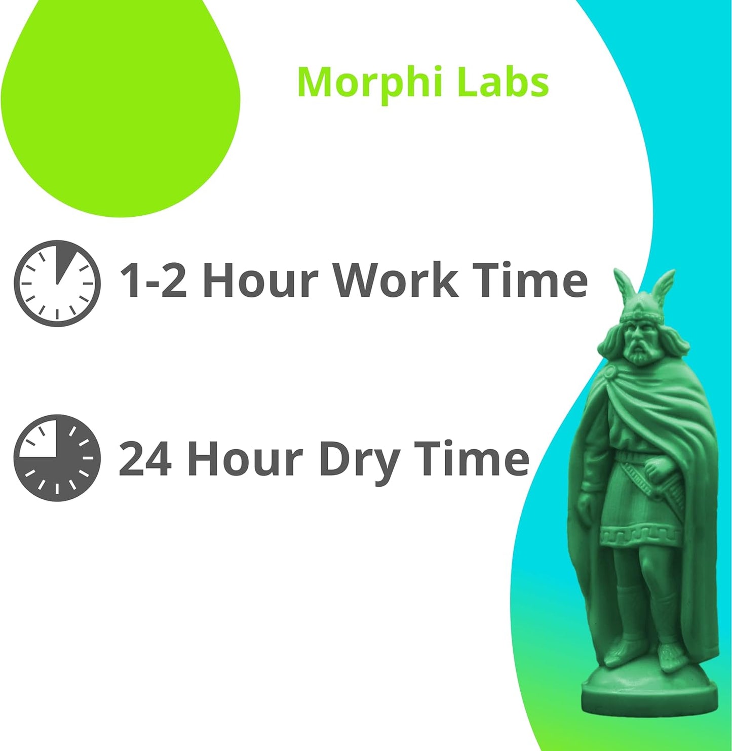 Green Stuff Putty - 12 Inches - Epoxy Putty for Miniatures, Sculpting, and Modeling - Original Kneadatite Greenstuff