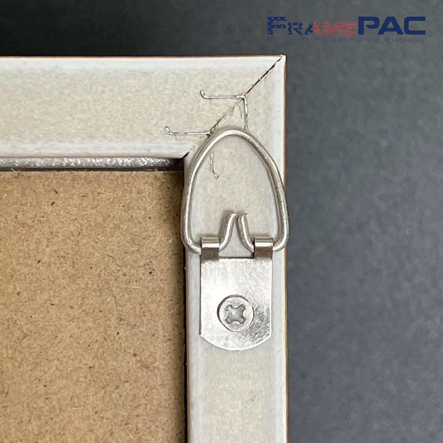 D Ring Picture Hangers with Screws - 500 Pack - Bulk D Rings - Pro Quality Hangers - Picture Hanging Solutions