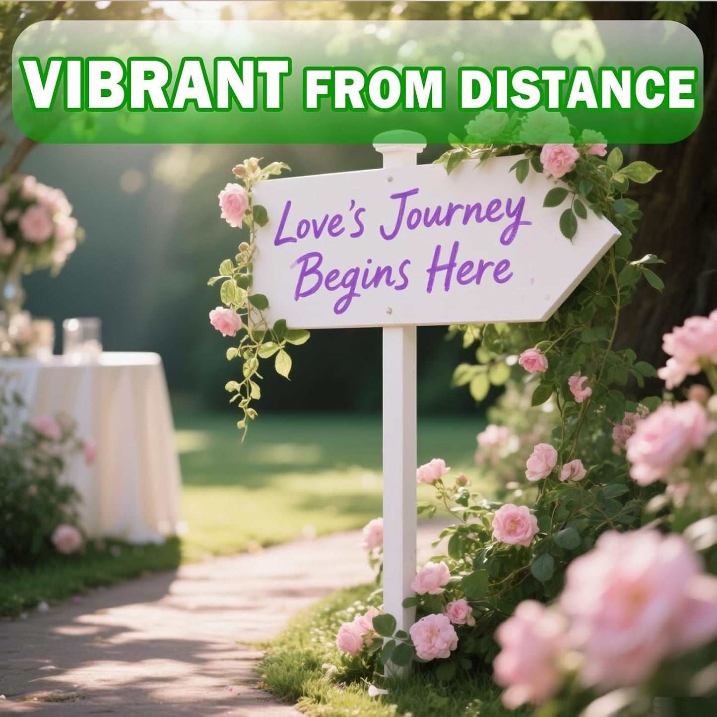 White Chalk Markers for Blackboard, Window Markers Thick, Liquid Chalk Pen with 7mm Wide Thick Tip & Erasable Paint, Jumbo Marker for Chalkboard Blackboard Sign Glass Menu Board Mirror Poster - 4 Pack