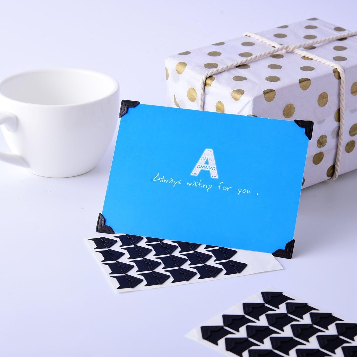 360 Count Self-Adhesive Acid Free Photo Corners Scrapbooks Memory Books