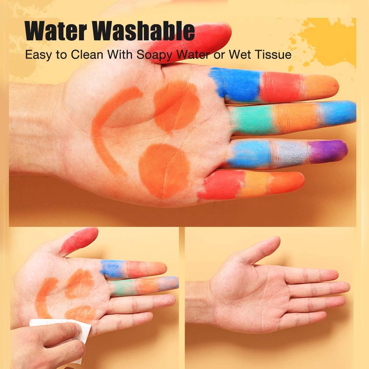 Oil Pastels,24+1 Assorted Colors+1 Sharpener and 1 Pastel Holder, Oil Pastels for Kids Indoor Activities At Home,Non-Toxic Oil Pastel Crayons for Artist Students Smooth Painting and Drawing