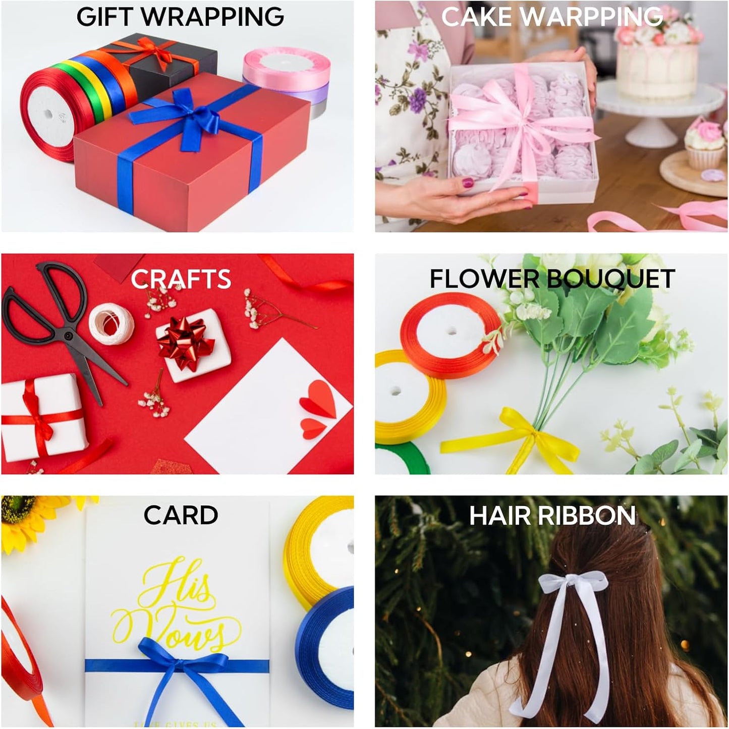 3/8 Inch 25 Yards Satin Ribbon Royal Blue, Solid Color Fabric Ribbon for Gift Wrapping, Wedding, Polyester Gift Ribbon for Birthday Party Decoration, Craft, Hair, Floral, Sewing