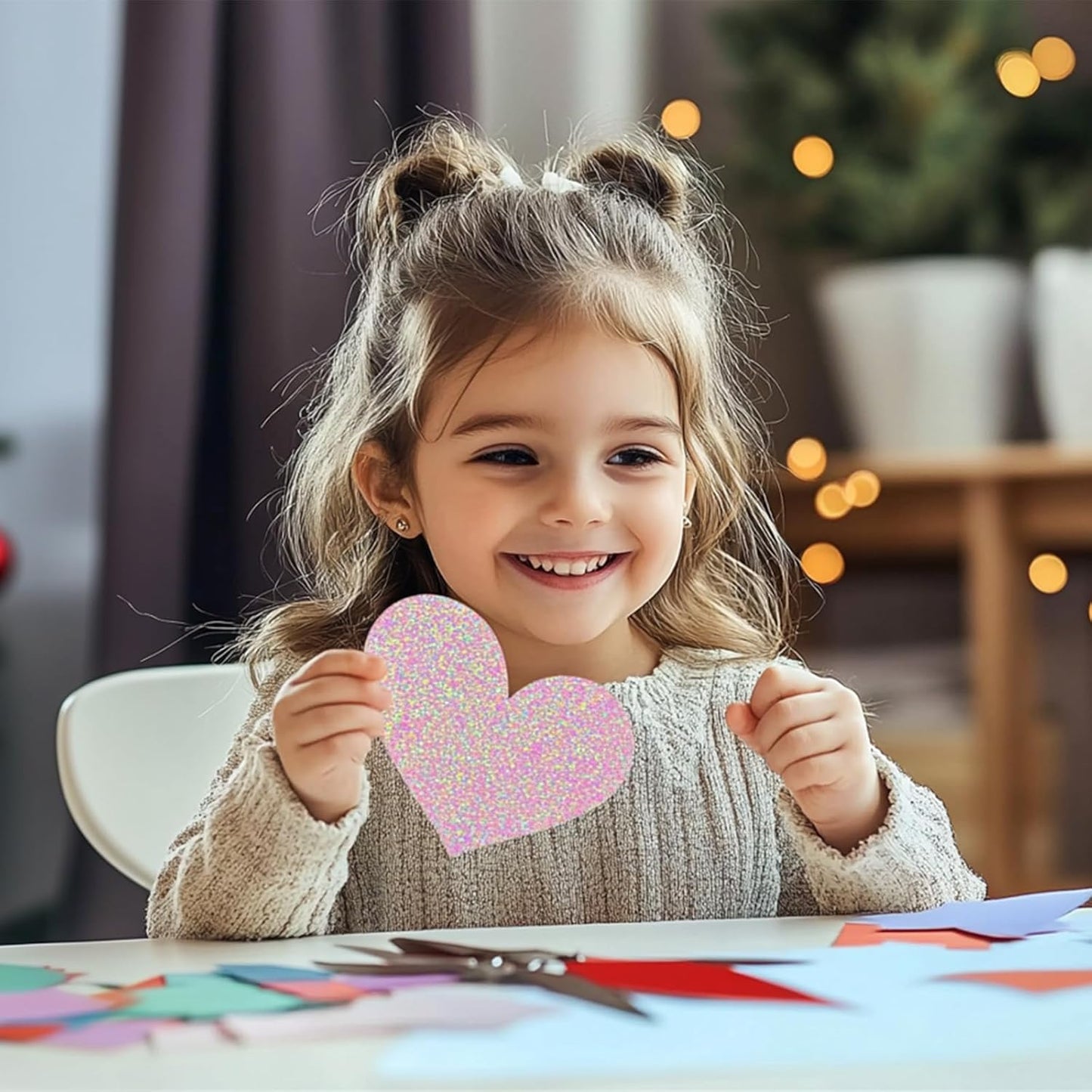 24 Sheets Holographic Cardstock 8.5 x 11in, 250gsm/92lb 6 Mixed Styles Metallic Cardstock Shiny Iridescent Mirror Paper Thick Foil Board for Scrapbook,Card Making,Crafts,Party Decoration (Laser Color)