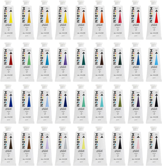 MEEDEN Artist Oil Paint Set - 36 Colors x 60ml/2oz Tubes - Art Supplies for Canvas Painting