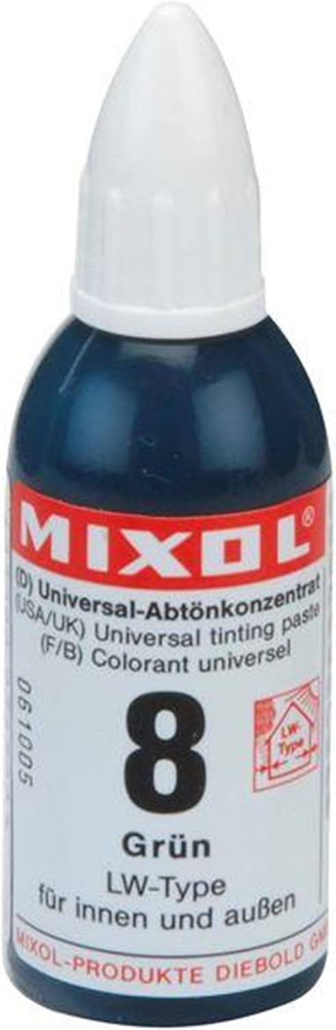 Mixol Universal Tints, Green, #08, 20 Ml