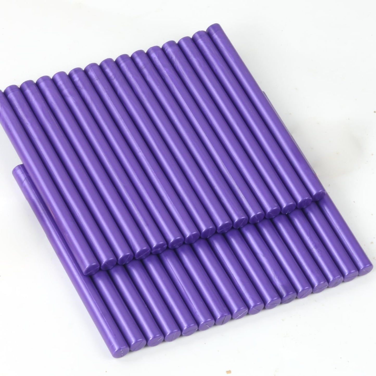 Purple Wax Seal Sticks, 30pcs Sealing Wax Sticks, HOSEALING Glue Gun Wax Seal Sticks for Wax Seal Stamp, Premium Sealing Wax for Wedding Invitations, Letter, Envelope, Craft Adhesive (Mini Size)