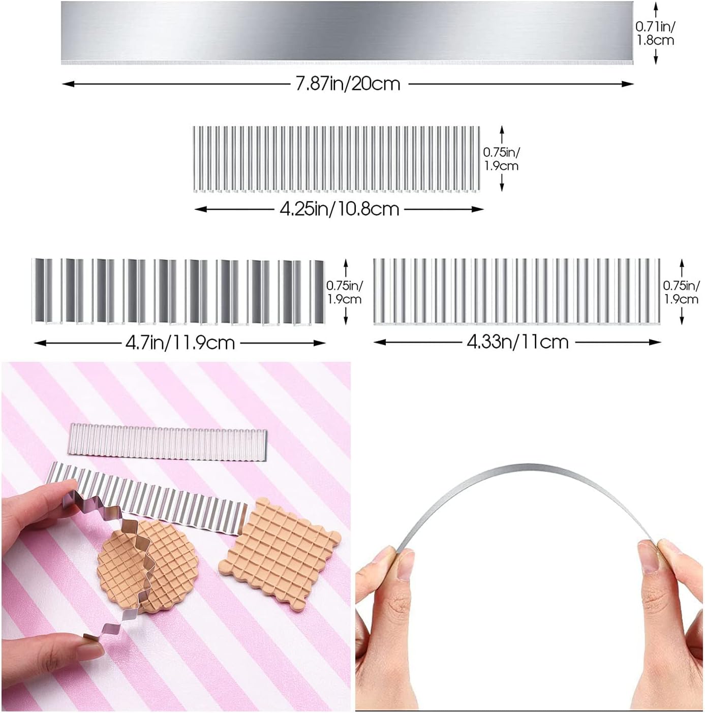 Yayatty 19 PCS Polymer Clay Tools, Acrylic Clay Roller, Acrylic Sheet, Clay Slicer Blade, Round Polymer Clay Cutters with Clay DIY Tool for Clay DIY