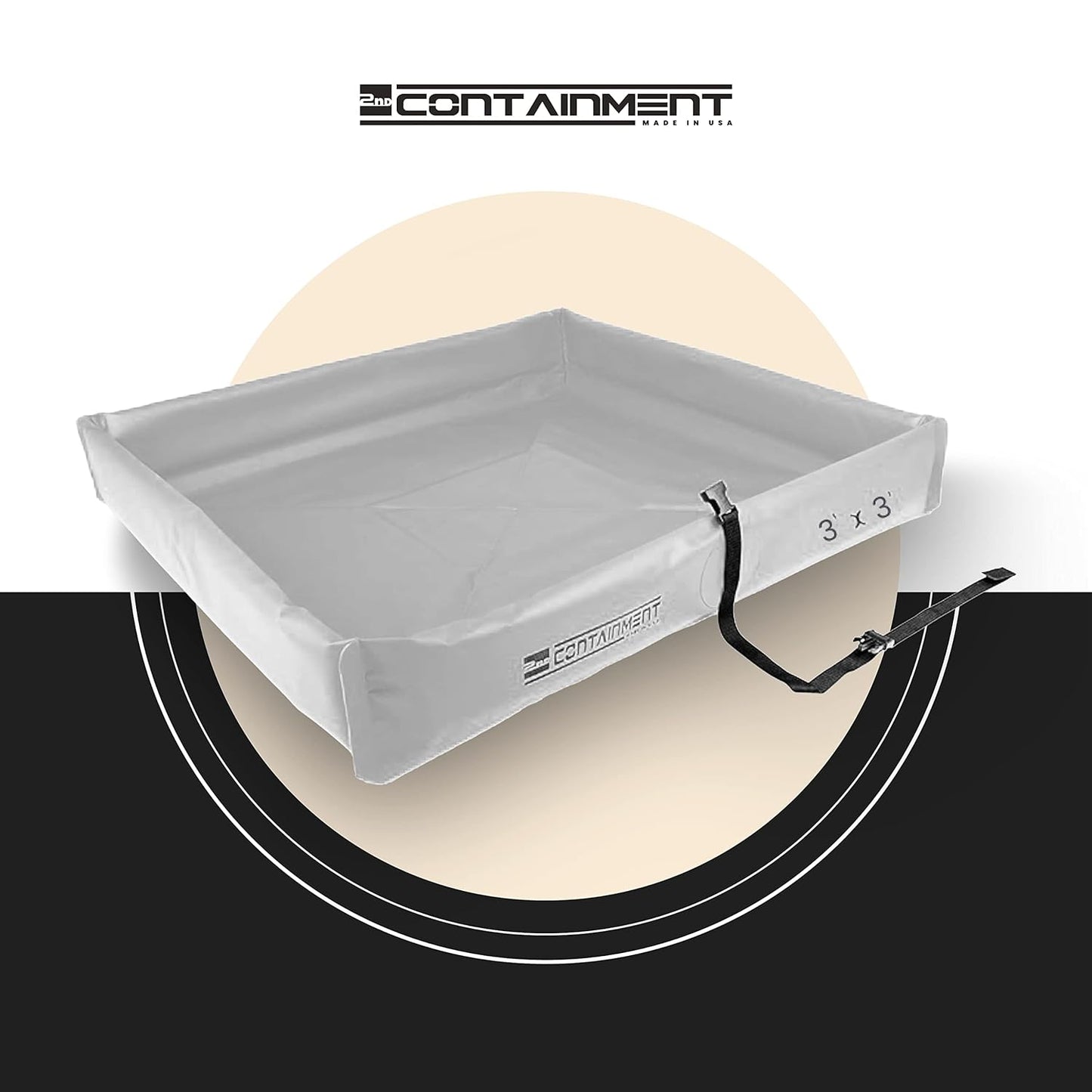 Folding Duck Ponds (Grey, 3' x 3')