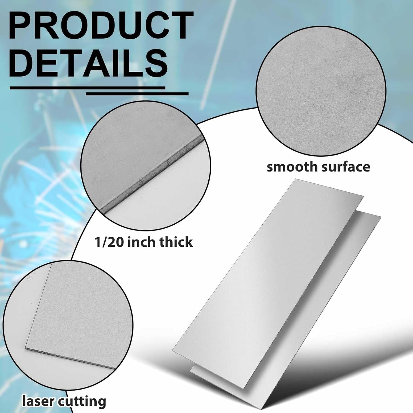 1 Pcs 16 Gauge 12 x 36 Inch Metal Steel Sheet Steel Plate Mild Carbon Cold Rolled Square Weldable Metal Panels for Outside Industrial DIY Use Projects Weld Accessories