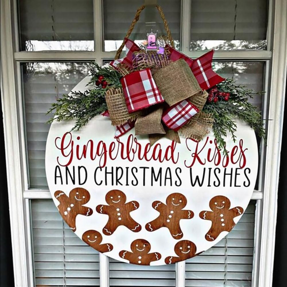 Christmas Stencils for Painting on Wood 12” Christmas Doormat Stencil Xmas Holiday Stencils for Crafts Door Mats Porch Door Decor