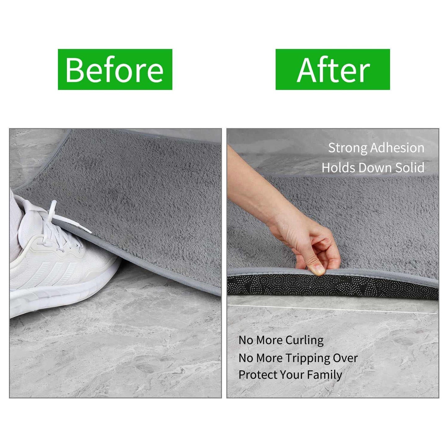 Double Sided Tape Heavy Duty Strong Wall Adhesive with Fiberglass Mesh, Super Sticky Insistent Clear Tape, Easy Use Mounting Tape 1.4inX33FT