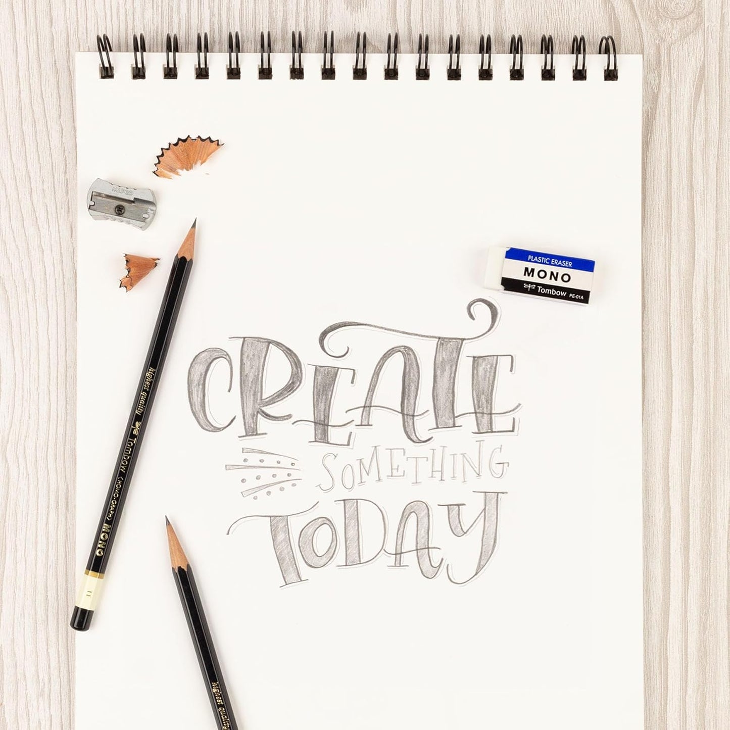 Tombow 57321 MONO Eraser, White, Small, 5-Pack. Cleanly Removes Marks Without Damaging Paper