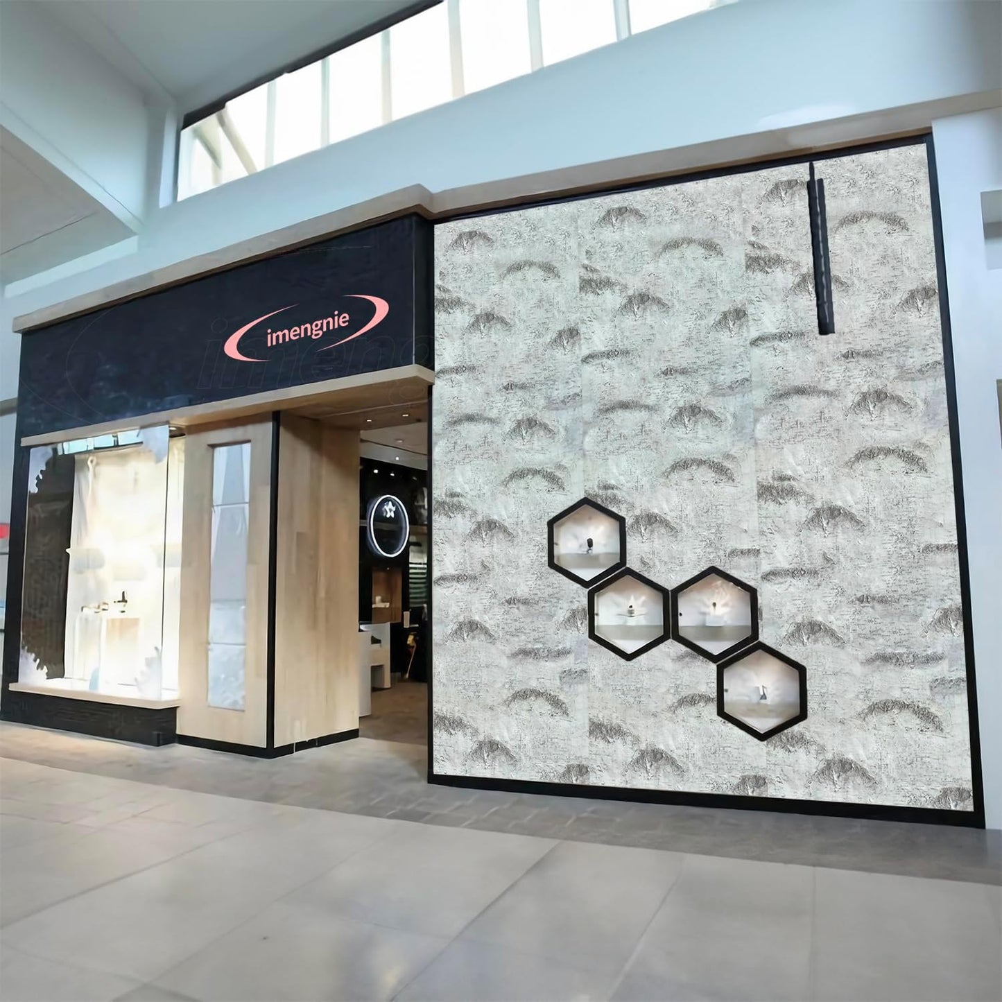 Artificial Birch Bark 3D Realistic Texture 78.7in*19.7in（10.8 Sq.ft）Silicone Material Faux Tree Bark Nature-Inspired DIY Design Eco-Friendly Home Deco Accentuating Natural Beauty （No glue included）