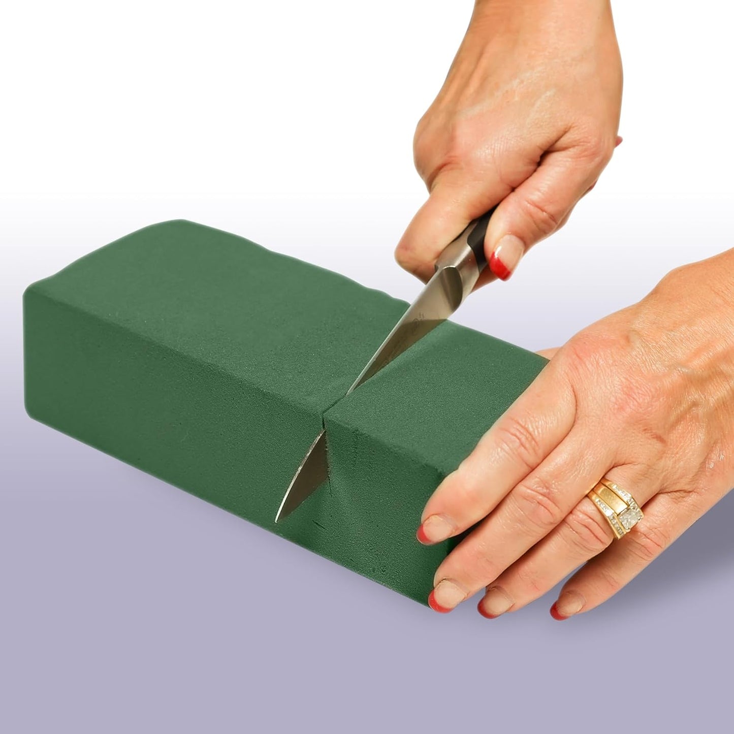 Mindful Design 6-Pack Floral Foam Blocks Dry & Wet for Fresh and Artificial Flowers, 7.8” L x 3.5” W x 2.4” H – Ideal for Weddings, Birthdays, Home, Office, and Garden Decor