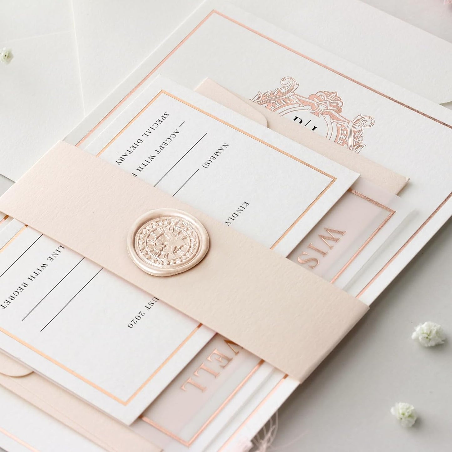 Glue Gun Sealing Wax Sticks for Wax Seal Stamp -Latte, Great for Wedding Invitations, Cards Envelopes, Snail Mails, Wine Packages, Christmas Gift Ideas, Pack of 10