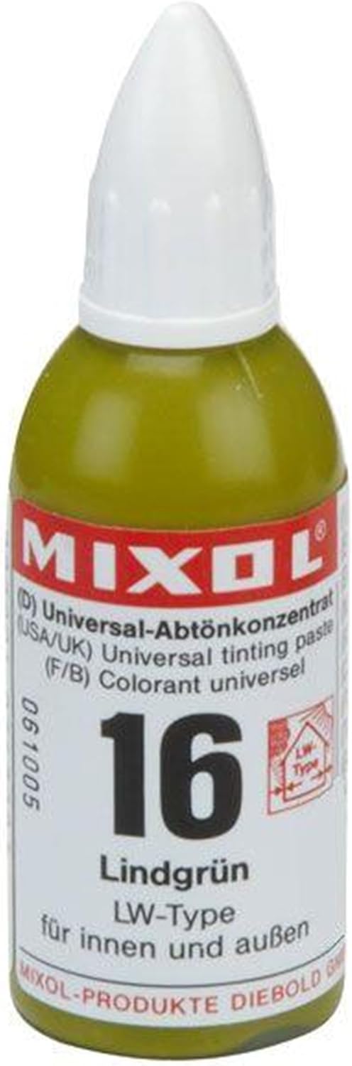 Mixol Universal Tints, Lime Green, #16, 20 Ml