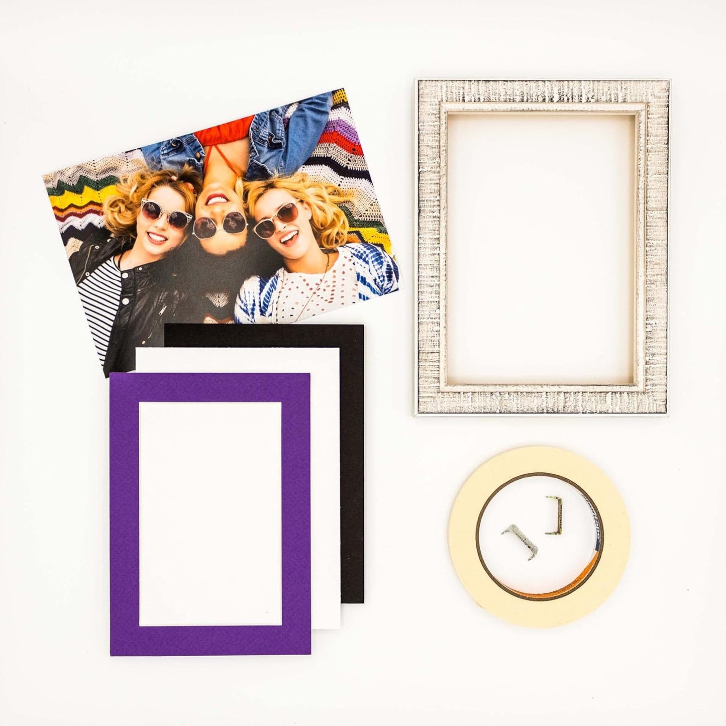 5.5x8.5 Mat for 8.5x11 Frame - Precut Mat Board Acid-Free Purple 5.5x8.5 Photo Matte for a 8.5x11 Picture Frame, Premium Matboard for Family Photos, Show Kits, Art, Picture Framing, Pack of 10 Mats
