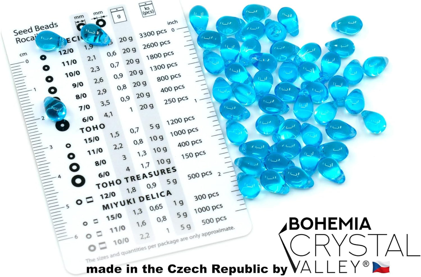 2.1oz (60 g) Mix of Unique Czech Bohemia Glass Pressed Beads, Rocailles, Aztec Pale Gold Crystal, Matte and Glossy, Hand Made BCV